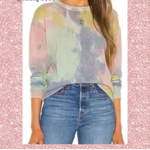 Pink Tie Dye 27 Miles Sweater - Picture 1 of 6